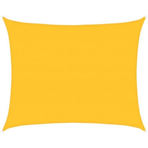 Vela Parasole 160 G/m Rettangolare Giallo 6x7 M In Hdpe - Foto 2