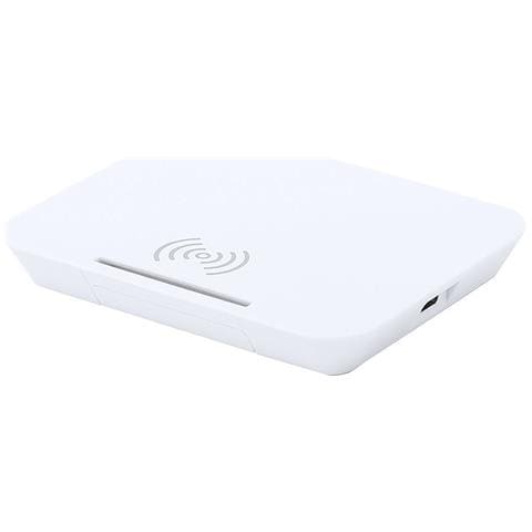 Caricabatterie Wireless 5w 9,5x1,3x7,6 Cm. Colore Bianco - Foto 1