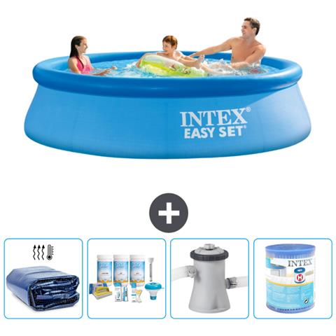 Piscina Fuori Terra - In Giro - 305x76 Cm - Blu - Include Accessori Coordinati A516 - Foto 1