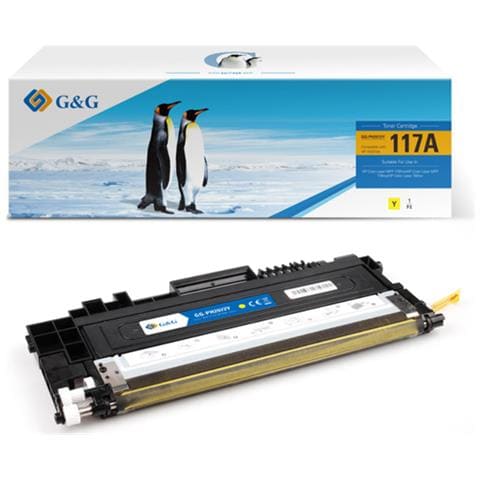 Toner W2072A 700 Pagine Compatibile HP Giallo - Foto 1