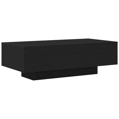 Tavolino da caffè Nero Rovere 100x30x36,5 cm Legno ingegnerizzato - Foto 1
