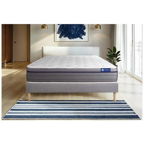 Kit Rete E Materasso Matrimoniale Actiflex Zen 140x190cm - Spessore : 26cm - Molle Insacchettate E Memory Foam - Bilanciato - - Foto 1