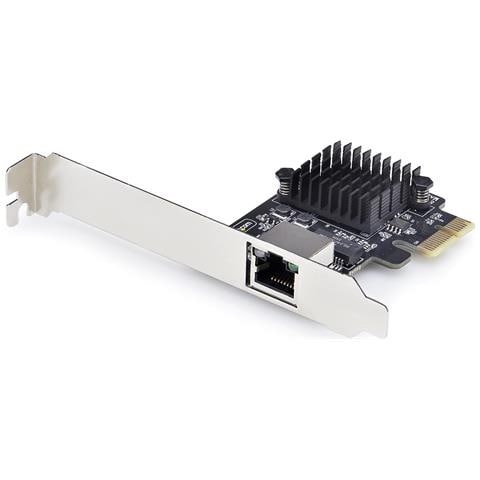 Scheda di Rete PCIe Gigabit a 1 Porta 5G, Interfaccia LAN PCI Express 5G / 2,5G / 1G / 100M / 10M, Realtek RTL8126, NIC Multi-Gigabit per Windows e Linux, TAA - Foto 1