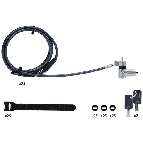 UNIVKA25-LAPTOP-LOCK cavo di sicurezza Nero 2 m - Foto 20