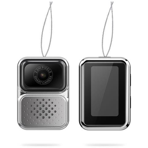 Mini Fotocamera Portatile: Registrazione Hd 480p, Schermo Ips Da 0.96"" E Design Alla Moda Grey - Foto 1