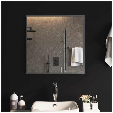 Specchio Da Bagno Con Luci Led 60x60 Cm - Foto 2