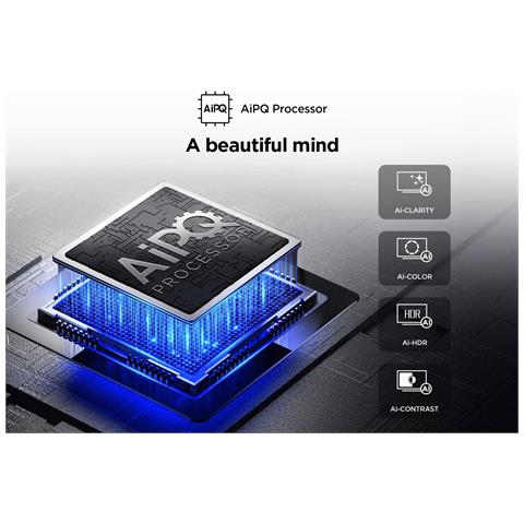 V6C 55V6C TV 139,7 cm (55") 4K Ultra HD Smart TV Wi-Fi Metallico 270 cd /m² - Foto 2