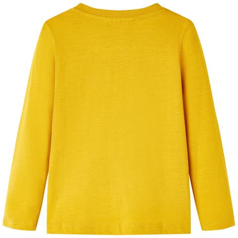 Maglietta da Bambina a Maniche Lunghe Ocra 116 - Foto 2