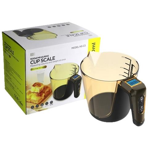Bilancia Da Cucina Digitale Con Misurino - 5kg/1g Bilancia Alimentare Ad Alta Precisione - Foto 1