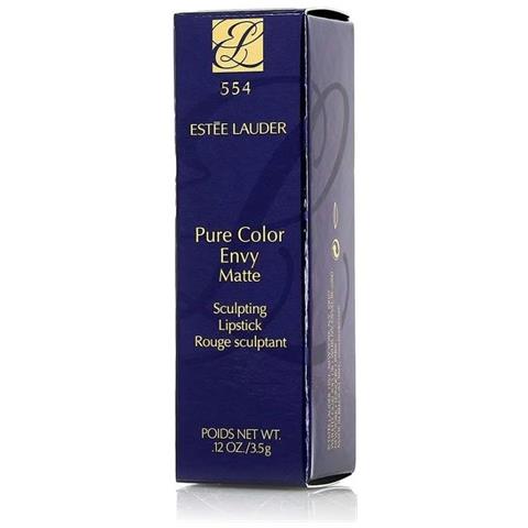 , Pure Color Envy - Matte, Rossetto Cremoso, 554, Segreto Profondo, 3.5 G - Foto 1