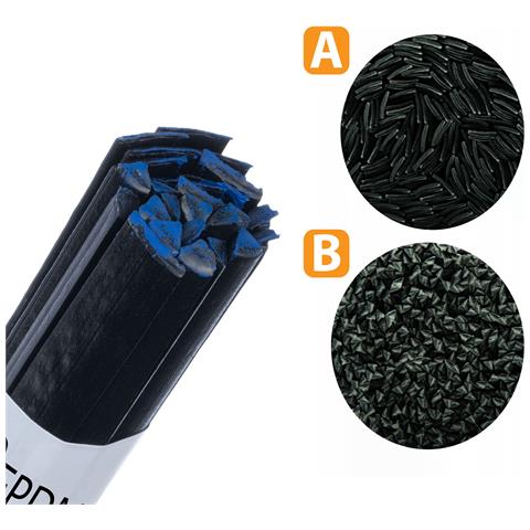 Saldatura Plastica Pp /epdm - Granuli Neri 50g | Drut 42cm, 260-330°c | Per Paraurti, Passaruota, Carrozzeria - Foto 2