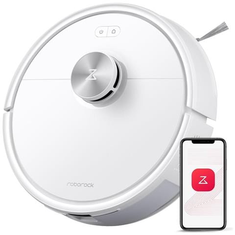 Q7 M5 Robot Aspirapolvere Lavapavimenti con Mappatura, 10.000 Pa, Anti-groviglio, Quantità d'acqua Regolabile per il Lavaggio, Auto Boost sui Tappeti, Controllo APP, Nero - Foto 1