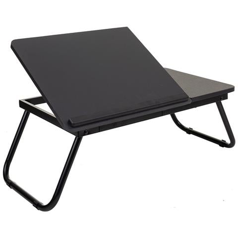 Tavolo Scrivania Pieghevole Nero 61x35,5x20h - Foto 1