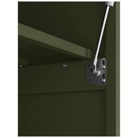Armadio a muro per garage Oliver verde 90 x 40 x 53 cm - Foto 9