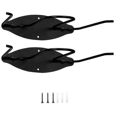 Appendistivali Per Wader In Acciaio Inossidabile Set Da 2 Pezzi - Supporto Da Parete Nero Per Stivali E Wader - Foto 1