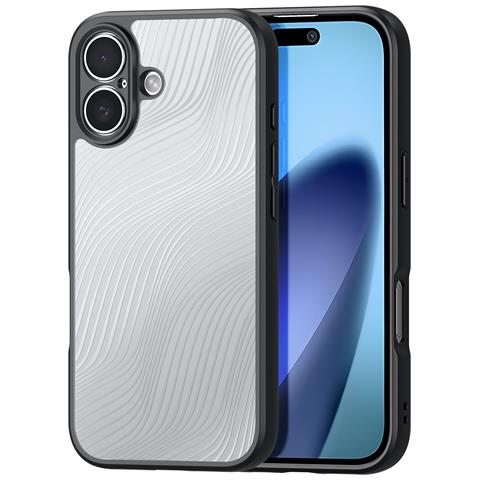 Cover per iPhone 17 - TPU+PC, Nero - Foto 1
