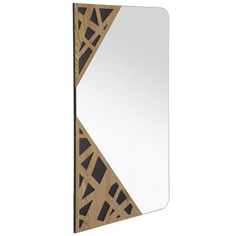 Specchio Con Cornice Vkh481-multicolore-mdf-50x1x90 Cm - Foto 2