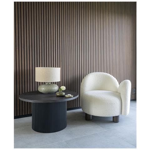 Tavolino Boavista-marrone Scuro-mdf-80x80x45 Cm - Foto 2