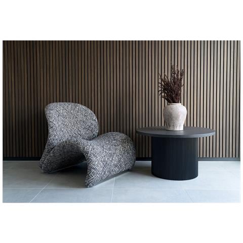 Tavolino Boavista-marrone Scuro-mdf-80x80x45 Cm - Foto 5