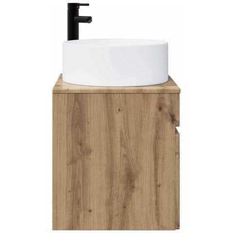 Mobile lavabo da parete Rovere Artigianale 49 x 44,5 x 65,5 cm - Foto 2