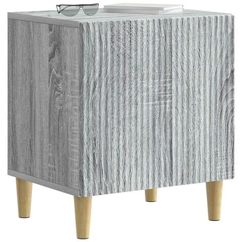 Armadio da Notte 2 pcs Grigio Sonoma 43 x 34,5 x 50 cm - Foto 2