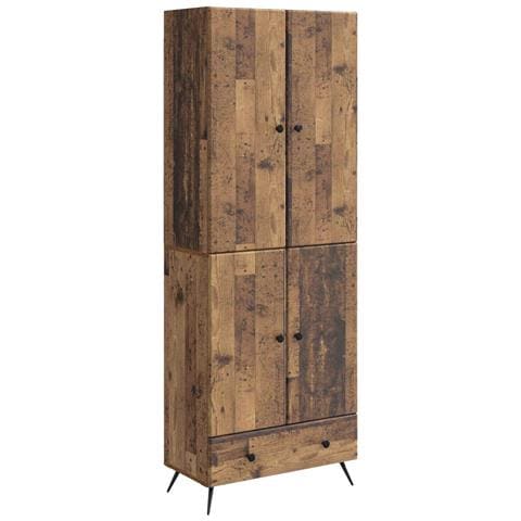Set di armadi 2 pcs Legno antico Legno ingegnerizzato - Foto 1