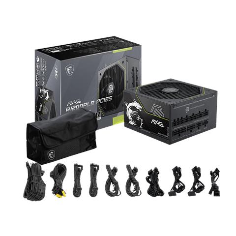 MAG A1200PLS PCIE5 alimentatore per computer 1200 W 20+4 pin ATX ATX Nero - Foto 2