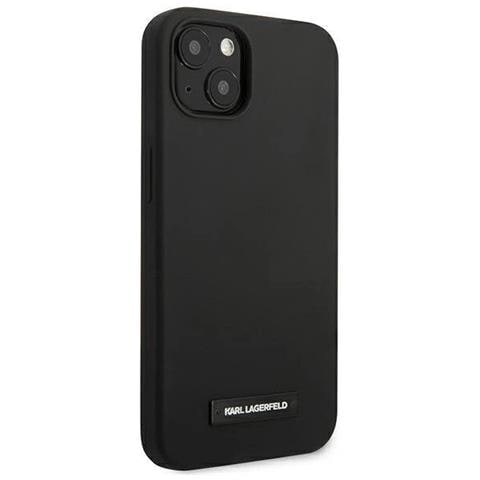 Karl Lagerfeld Klhcp13sslmp1k Custodia Iphone 13 Mini 5.4 Nera /nera In Silicone - Foto 1