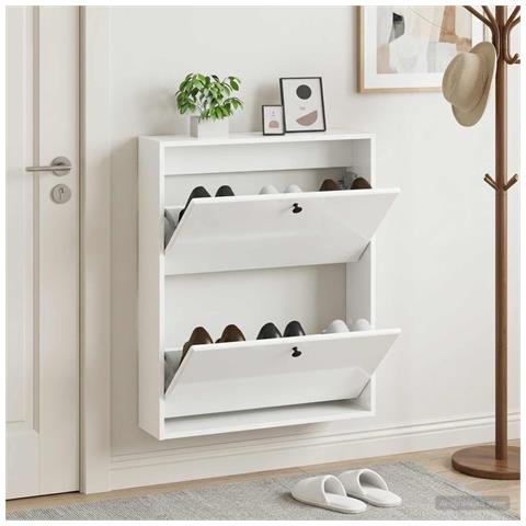Mobiletto per Scarpe da Muro BREDA 71 x 17 x 86 cm - Foto 2