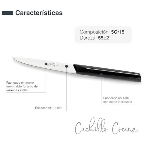 38224 - Coltello da cucina Master, acciaio inossidabile, lama conica - Foto 2