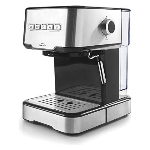 69256 - Macchina da caffè espresso con 2 erogatori di caffè e funzione di riscaldamento /schiuma del latte, - Foto 3