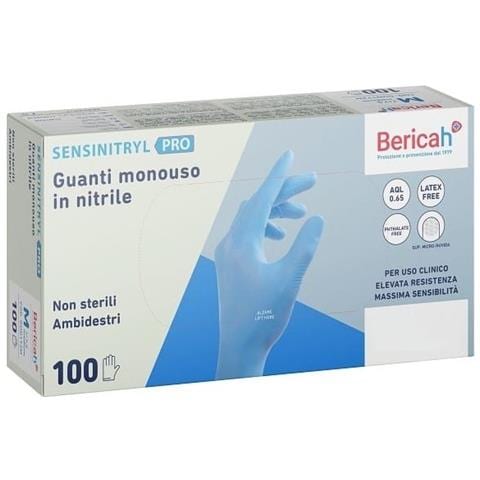 Guanto Monouso Sensinitryl Pro in Nitrile Extra Large 100 Pezzi - Foto 1