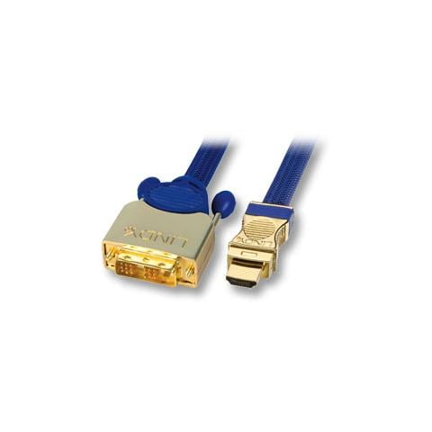 Cavo HDMI / DVI-D Premium Gold, 0,5m - Foto 1