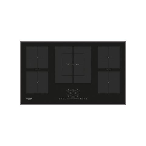 HOTPOINT - Piano Cottura KIF 952 BXLD B a Induzione 5 Zone Cottura da 86 cm  Colore Nero - ePRICE