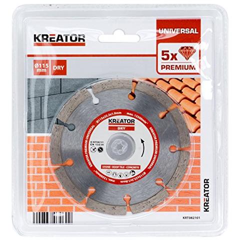Disco Diamantato Per Tegole, Cemento E Pietra Diametro 115 mm Krt082101 - Foto 1
