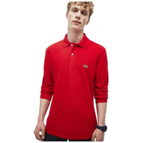 Maglietta Polo Manica Lunga Uomo Taglia 5 - Foto 1