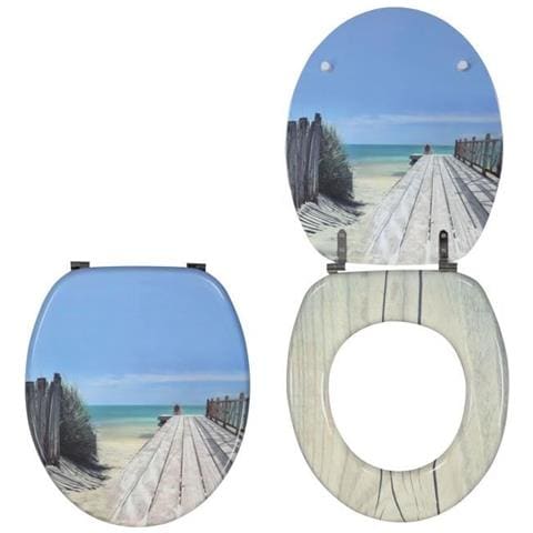 20719122 - Sedile Copri Wc Trendy Line, Motivo: Spiaggia - Foto 1