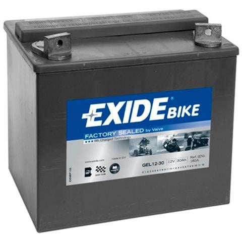 Exgel1230 Batteria 12v Bike Gel 30 Ah 180 A - Foto 1