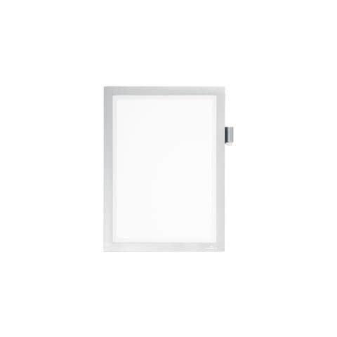 Cornice Magnetica Duraframe Note A4 21x29,7cm Argento - Foto 1