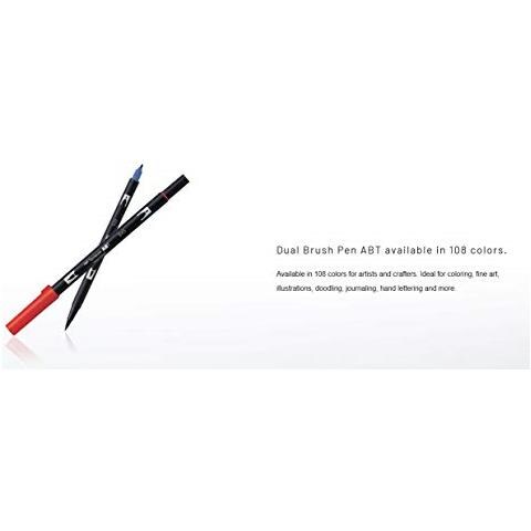 Abt 526 Doppia Punta: Pennello E Penna, Colore Blu (526 True Blue)  - Foto 2