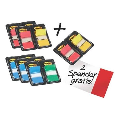 Segnapagina ® Index 680 Assortiti Classici Value Pack 10+2 Gratis - 680-p10+2 - Foto 1