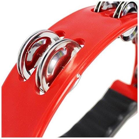 A-star Half Moon Tambourine - Red - Foto 4