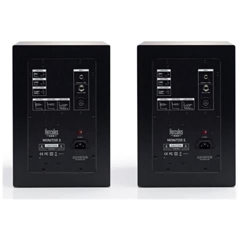Monitor Altoparlante Hercules 5-2 Volte 80 Watt Rms - 160 Watt Potenza Di Picco - Bi Amplificazione Lf 50 Watt E Hf 30 Watt - Foto 3