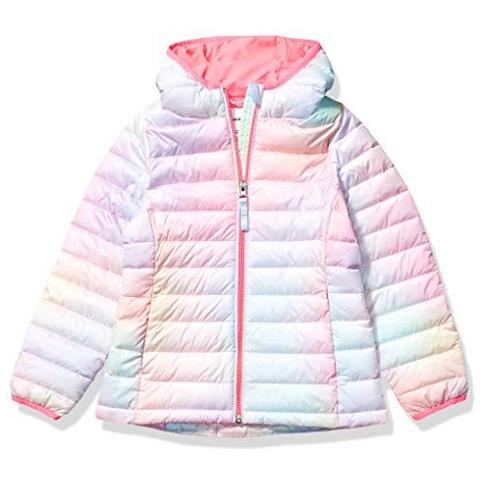 Con Cappuccio Giubbotto Imbottito Ombre Rosa 4t - Foto 1