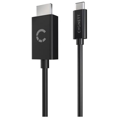 CY3305HDMIC Cavo USB-C a HDMI 4K M / M 1.8 m - Nero - Foto 1
