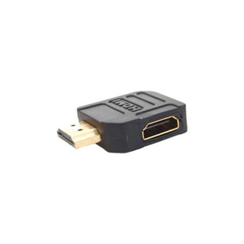 BS77412-1, HDMI, HDMI C, Maschio / femmina, Nero, Oro, Sacchetto di politene - Foto 1