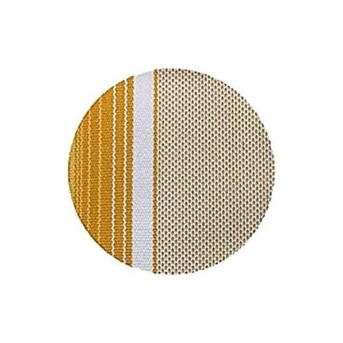 Tenda Da Sole A Caduta Con Mantovana Cm. 400 X H. 300 - Giallo / crema Senza Cassonetto - Foto 2