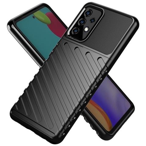 Thunder Custodia Tpu Silicone Cover Case Per Samsung Galaxy A13 5g - A04s Black - Foto 1