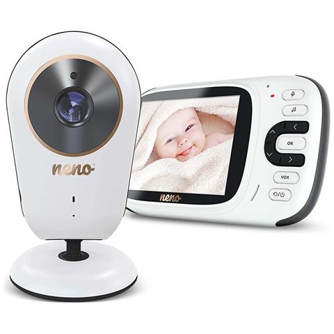 Baby Monitor 3,2"" Videocamera Con Audio Vox Portatile Con Sensore Temperatura - Foto 1