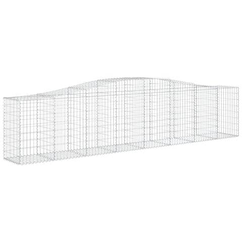 Cesto Gabbione Ad Arco 400x50x80/100 Cm Ferro Zincato - Foto 1